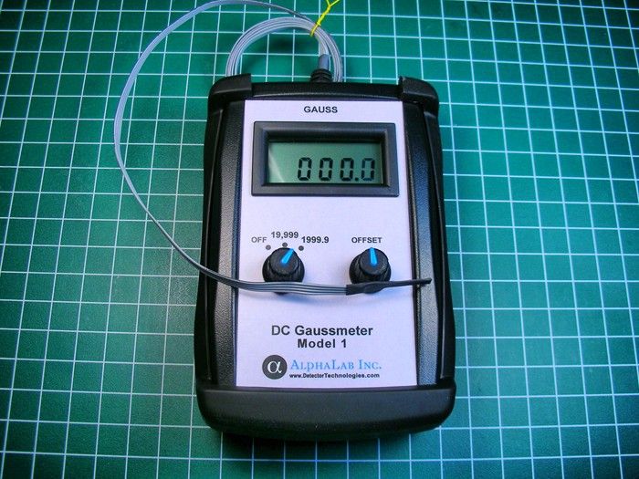 slot car gauss meter